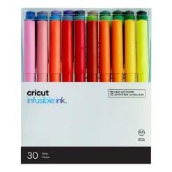 Cricut Stylos Et Marqueurs|Infusible Ink^Stylos Infusible Ink™ 0,4mm, kit complet (30unités)
