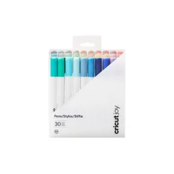 Cricut Stylos Et Marqueurs|La Gamme Joy^Stylos permanents à pointe fine Joy™ 0,4mm, kit complet (30unités)