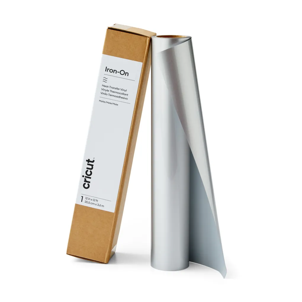 Cricut Thermocollant (htv)^Thermocollant, Argent 3,6 m