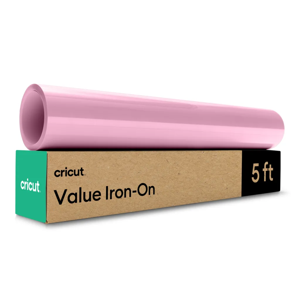 Cricut Thermocollant (htv)^Thermocollant économique (1,5 m / 5 pi), Rose