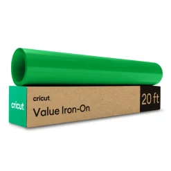Cricut Matériaux Économiques^Thermocollant économique de 30,5 cm &times; 6 m (12 po &times; 20 pi), Vert