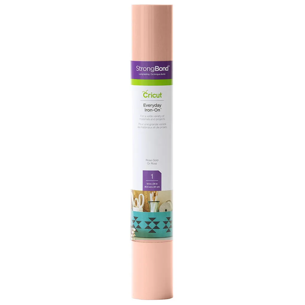 Cricut Matériaux|Thermocollant (htv)^Thermocollant Everyday, Or Rose