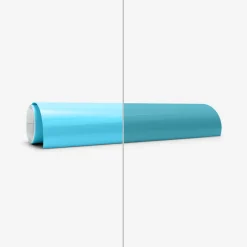 Cricut La Gamme Explore|Vinyle^Vinyle à couleur changeante activé par le froid - Permanent, bleu clair - turquoise