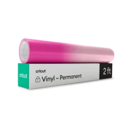 Cricut La Gamme Explore|Vinyle^Vinyle avec couleur activée par la chaleur - Permanent, Magenta - Rose clair
