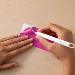 Cricut La Gamme Explore|Vinyle^Vinyle avec couleur activée par la chaleur - Permanent, Magenta - Rose clair