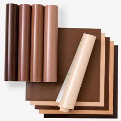 Cricut Vinyle|La Gamme Explore^Vinyle, collection Skin Tone - Permanent (10unités)