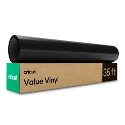 Cricut Matériaux Économiques|Matériaux Économiques^Vinyle économique de 10,6 m (35 pi), Noir