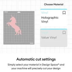 Cricut Vinyle|Matériaux^Vinyle holographique (1,2m / 4pi)