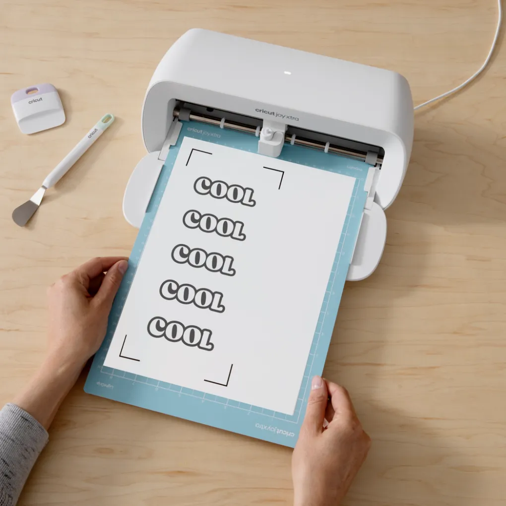 Cricut Matériaux Imprimables & Stickers^Vinyle imprimable - A4 (12 feuilles)