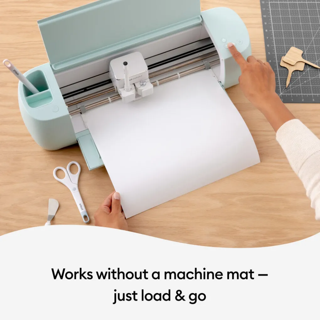 Cricut Vinyle^Vinyle inscriptible Smart Label™ -Amovible, (0,9m (3 pi))