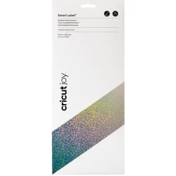 Cricut La Gamme Joy|Vinyle^Vinyle inscriptible Smart Label™ Joy™ -Permanent, argent holographique