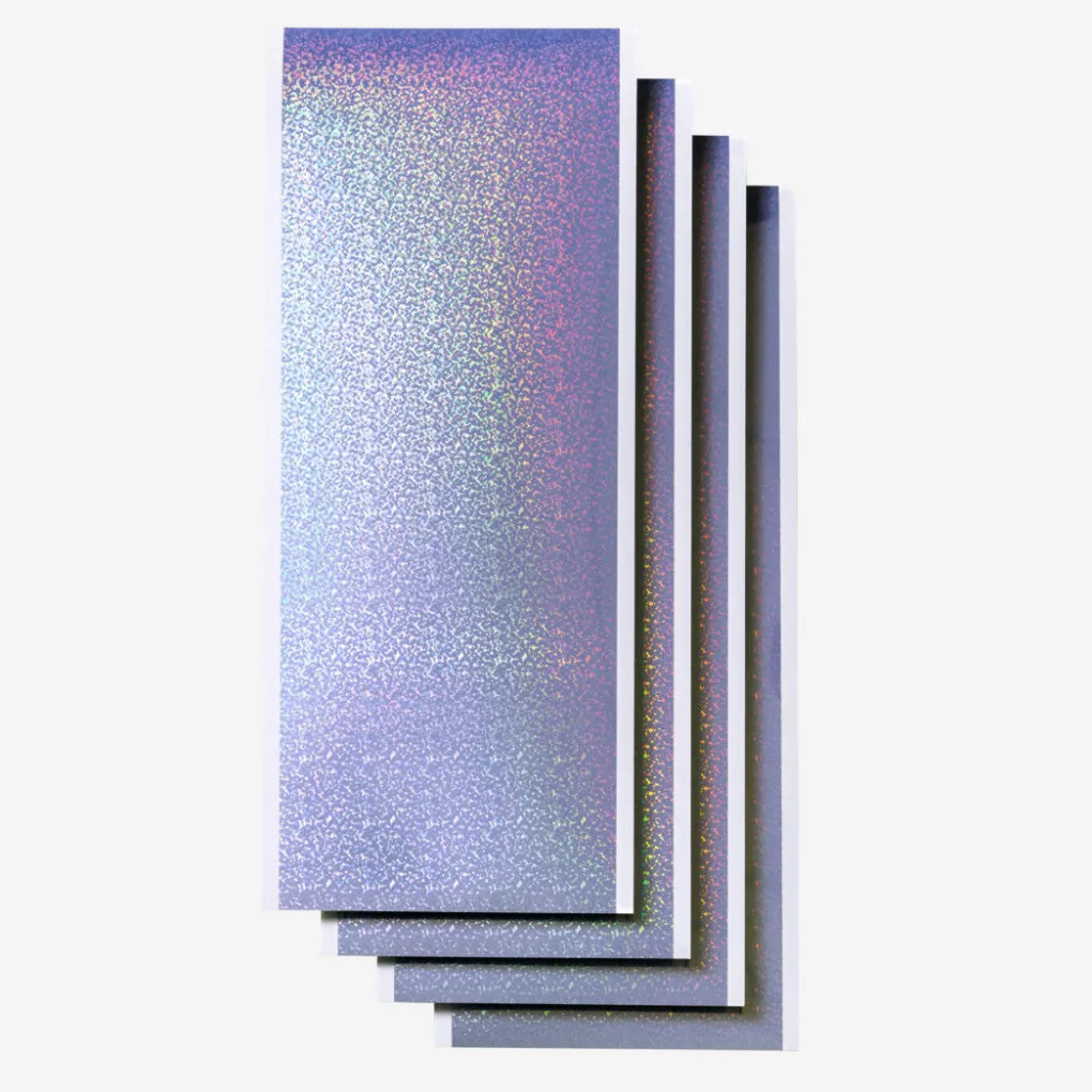 Cricut La Gamme Joy|Vinyle^Vinyle inscriptible Smart Label™ Joy™ -Permanent, argent holographique