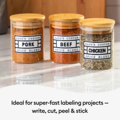 Cricut Vinyle^Vinyle inscriptible Smart Label™ Joy™ -amovible, Blanc