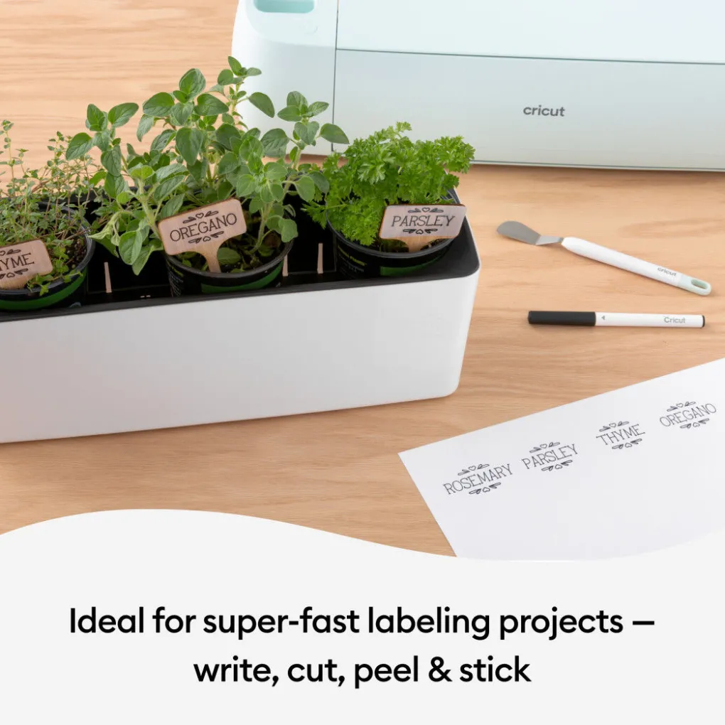 Cricut Vinyle|Gamme Smart Materials^Vinyle inscriptible Smart Label™ -Amovible (0,9m (3 pi))
