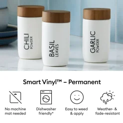 Cricut Vinyle|Gamme Smart Materials^Vinyle permanent sans tapis Smart Vinyl™ (0,9 m / 3 pi)